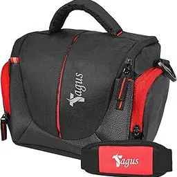 Tagus Water Resistant Camera Bag/Case Shoulder Strap Space for Photography Lens and Accessories Compatible for Nikon, Canon, Sony, Panasonic, Samsung & Other SLR/DSLR-picture-48