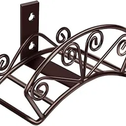 HASTHIP® Heavy Duty Garden Hose Hanger, Wall Mounted, 33.5x14.5x17.8cm Cast Iron Garden Pipe Holder Hook, Rustproof Outdoor Keeper Hanger for Garden Garage Patio Easy Install-image-12