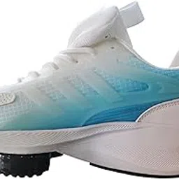 This Shoe Features a Striking White and Sky-Blue Color Combination with a Futuristic Pump Sole Design-picture-34