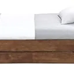 Royaloak New York American Wooden Diwan & Day Bed | Solid Wood |Thick Curved Wooden Post | Convertible to 2 Single Bed | Durable & Long Lasting | Strong Legs Support | Wooden Diwan Bed Single-picture-42