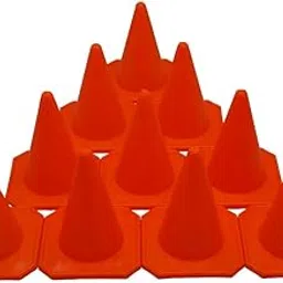 Bluedot Trading Agility Cones (10-Pack), 4-Inch-image-44
