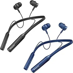 SIGNATIZE TP Troops Wireless in-Ear Neckband Bluetooth, Rich Music Experience, 50 Hours Playtime, Type C Fast Charging, Neckband Earphones with Voice Assistant (Multi)_TP-7327-Set of 2_bzr-picture-21