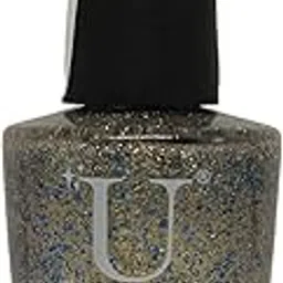 U Shine All Mixed Up |Fine Mix Of Silver & Light Blue Glitter Glitter |11ml |No Paraben, Nail Yellowing, Chipping or Cracking & Long Wear | Vegan & FREE from Harmful Chemicals-picture-24