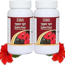 Tansukh Hibiscus Powder/Gudhal Phool Churna - Pack of 2, 100 Gram Each | Pure & Natural | 100 gm - Pack of 2 (100 gm x 2 = 200 gm)-picture-67
