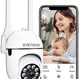 RANTON 5MP Outdoor Smart WiFi Wireless IP CCTV Security Camera | Colored Night Vision | 2-Way Audio | Motion Track | Cruise Mode | Support 128 GB Micro SD Card Slot (MINI Dome)-picture-27