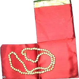 Gopal G Poshak Printed L Shape Gomukhi Japa Mala Jholi Chanting Cotton Bag for Jaap (L-Shape with tulsi beeds mala (Red)-image-88