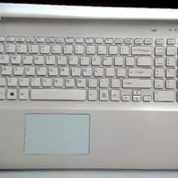 UPS Laptop touchpad palmrest for Sony vaio Fit SVF152 SVF153 SVF154 SVF152 SVF152C29M SVF152C29L White Color-image-0