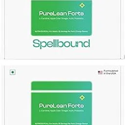 Spellbound PureLean Forte Weight Loss For Women & Men | Probiotics, ACV, Morninga, L Carnitine, Fat Burner | No Maltodextrin & Sugar | Boosts GLP1, Metabolism & Reduces Cravings | Formulated in USA - 15 Sachets (Pack of 2)-picture-14