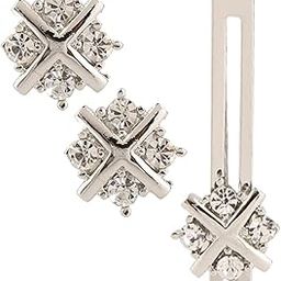 meenaz Men Jewellery Cufflinks Set Diamonds Crystals Tie pin for Men in a Gift Box Valentines Day Gifts for Men Silver Cufflink,Tie pin Combo Set Valentine's Special -Cufflink Set-9102-picture-44