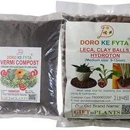 DORO KE FYTA Vermicompost Fertilizer (1.3 Kg) and Free Flyash LECA 2 L (450 Gms) for Plants, Garden Use-picture-28