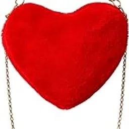 cult factory Pretty Baby Bag Love Shape Purse for Kids Girls Mini Hand Bag for Girls with Chain-picture-39