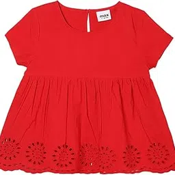 Max Girls Cotton Solid Regular Fit Top-image-20