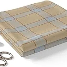 BIGREAMS Unstitched Checkered Suiting Luxury Pant Fabric For Men's |1.25 Meter Pant Piece - Stylish Men's Wear Trousers Piece for Office or Party | Mens Fashion-image-14