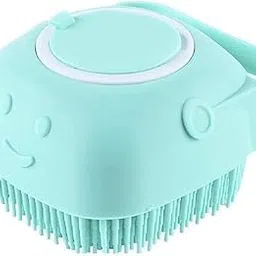 NILUX Body Scrubber with Soap Dispenser – Silicone Bath Brush & Soft Exfoliating Loofah for Babies, Kids, Women, Men & Pets | Gentle, Hygienic, Deep-Cleansing, Easy Grip, Multipurpose (Pack of 1)-picture-20