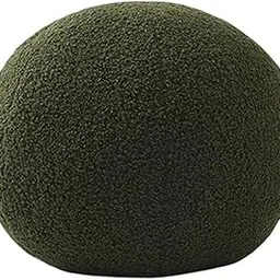 MYADDICTION Round Pillow Cushion Seating Cushion Plush Toy for Valentines Decoration Green-image-23