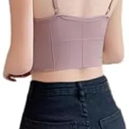 Women Cami Bra Lightly Padded Bra L|VAC-P1240-L Multicolour-picture-15