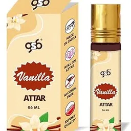 GSB Vanilla Pure Natural Attar/Itra/Perfume Roll On | Alcohol Free | Long Lasting | Undiluted | Unisex | 6 ml-picture-47