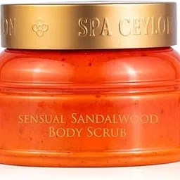 SPA CEYLON Sensual Sandalwood Body Scrub | Exfoliates with Vetiver, Virgin Coconut, and Sandalwood | Ideal Spa Gift for Pampering | 225g-image-58