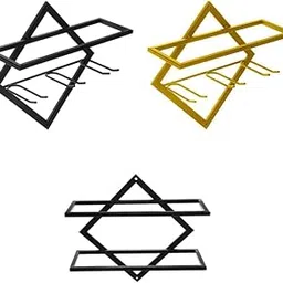 MERISHOPP®3x Cold drink Rack Steel Wall Mount Bottle Storage Towel Holder Shelf Kitchen|Home & Garden|Kitchen, Dining & Bar|Bar Tools & Accessories|Cold drink Racks & Bottle Holders-image-4