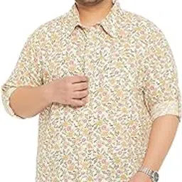 bigbanana Plus Size Men's Regular Fit Printed Shirt-picture-18