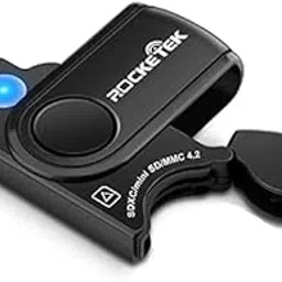 Rocketek 11 in 1 USB 3.0 Memory Card Reader Writer with a Build-in Card Cover and 2 Slots SD Card Micro SD Card for SDXC UHS-I SD SDHC SD Micro SDXC Micro SDHC Micro SD MMC memory cards Black-picture-23