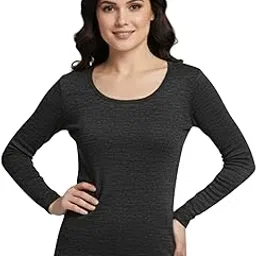 kosha Woolmark Women's Merino Wool Full Sleeve Round Neck Thermal Top | Pack 1 | Odor & Itch Free, Regulates Temperature, Extra Warm Winter Base Layer-picture-12