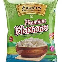 Exotes Makhana 250 gm Fit for Fasting Crunchy and Gluten-Free Fox Nuts Rich in Protein Ideal for Healthy Snacking Phool Makhana for Roasting & Cooking-picture-25