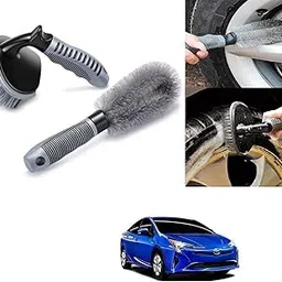 Auto Addict Combo Car Tyre Cleaner Wheel Tire Brush and Alloy Brush for Toyota Prius-picture-45
