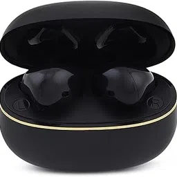 Amaq Wireless Earbuds with Charging Case, Black and Gold Trim, Left/Right Indicators-picture-43