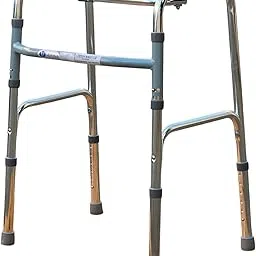 Veayva Lightweight Aluminum Walker for Adults | Dual Mode: Fixed & Reciprocal | Foldable, Height Adjustable | Non-Slip Rubber Tips | Premium Mobility Aid for Seniors & Rehab-image-72