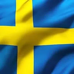 UNIq Indoor SWEDEN Miniature Flag - Small Size, Shining Cotton Cloth (9x6 Inches) - Stand Not Included-image-13