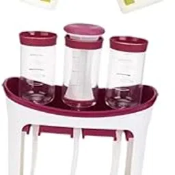 ZOOMELLA Baby Food Maker Refrigerator Preservation Fruit Juice Food Maker for Kitchen with 10 Storage Bags-image-7