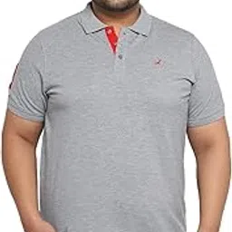 american crew Polo Collar T-Shirt for Plus Size Men-picture-16