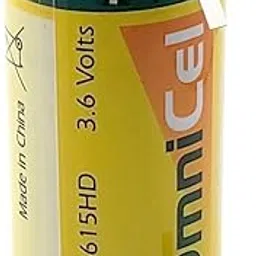 OmniCel ER34615HD/T 3.6V D Lithium-Thionyl Chloride Battery with Tabs, Single Cell-picture-10