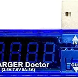 XCLUMA USB CABLE/USB TESTER/US CHARGER AND VOLATAGE TESTER DIGITAL METER-picture-42