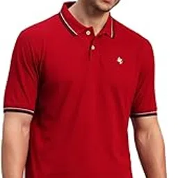 cantabil Men's Solid Regular Fit T-Shirt-picture-17