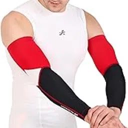 redesign apparels Unisex Nylon Luxury Compression Arm Sleeves For Sports, Running, Cycling, Cricket-picture-25