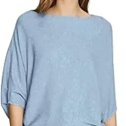 Women Fashion Ribbed Batwing Sleeves Bagy Balloon Style Fit Top |Casual Regular Size fit | Monsoon and Party fit-image-2