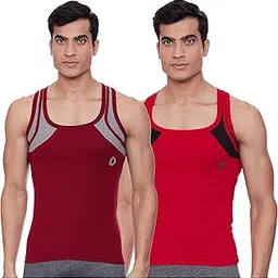 dollar bigboss Men's Solid Regular Fit Gym Vest-picture-48