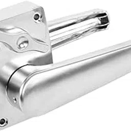 Lyla Toilet Door Lock RV Modification Spare Parts for Camper Kitchen Bedroom Silver with Reverse-picture-11