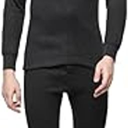 dollar Wintercare Men's Thermal V Neck Vest Set (MWMF-02-MWMT-02-S/24-BLUK_XL_8909141048761) Black-picture-15