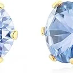 solidindia craft 5mm Light Blue Crystal Magnetic Clip-On Earrings | No-Piercing Studs for Non-Pierced Ears | Unisex Jewelry for Women & Men-picture-20