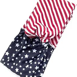 arras creations Patriotic USA Flag Design Headwrap / AZFJPB070-RBW-PAT, Free Size-picture-42
