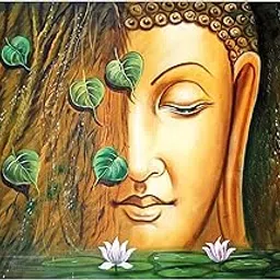 Decor Production PVC Self Adhesive Vinyl Wall Stickers for Living Room, 24x36 Inch, Religion-image-5