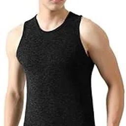 eleg & stilance Men’s Winter Thermal Sleeveless Vest | Warm Fleece Innerwear for Men | Soft Stretchable Heat Retaining Undershirt for Cold Weather-picture-39