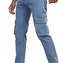 ragzo Men Cargo || Men Cargo Jeans || Men Cargo Jeans Pants Cotton || Cargos for Men-picture-18