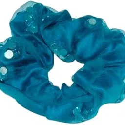 Buy women hair Rubber, Buy Silk Scrunchies Rubber Band, Rubber Band (pack of 4) (Light)-picture-37