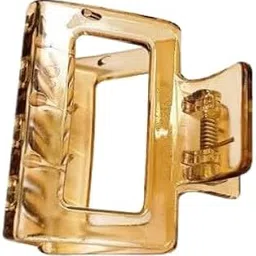 Plastic Hair Claw Clips Set, Modern Rectangle Design in Black, Clear, Pink, Gold, Gray Colors, Fashion Hair Accessories for Women (1)-picture-38