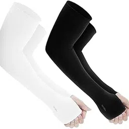 CULT OF CLOTHES Arm Sleeves for Men & Women - UV Sun Protection UPF 50 - Cool Arm Hand Cover Unisex for Bike Ride, Golf, Cricket, Cycling, Yoga, Gym Sports-image-31
