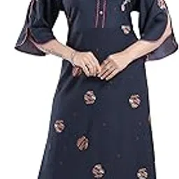 soulemo Women's Blended Printed Maxi Alpine Nighty 1402-picture-51
